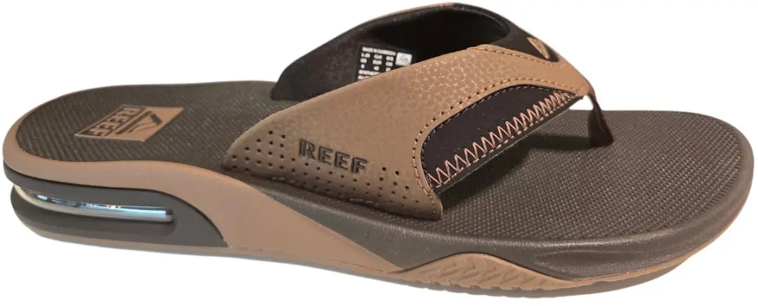 Reef Fanning Heren Teenslipper 45 - Zwart - afbeelding 2 van 6