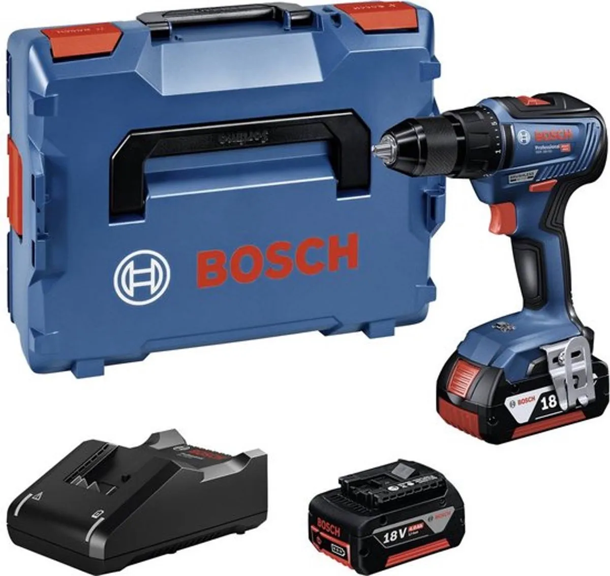 Bosch Professional GSR 18V-55 Accu Schroefboormachine 18V - 4.0Ah - afbeelding 6 van 6