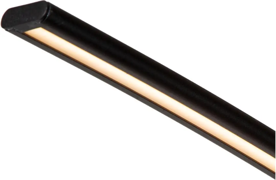 Lucide Curve Booglamp LED 15W 2700K - Zwart