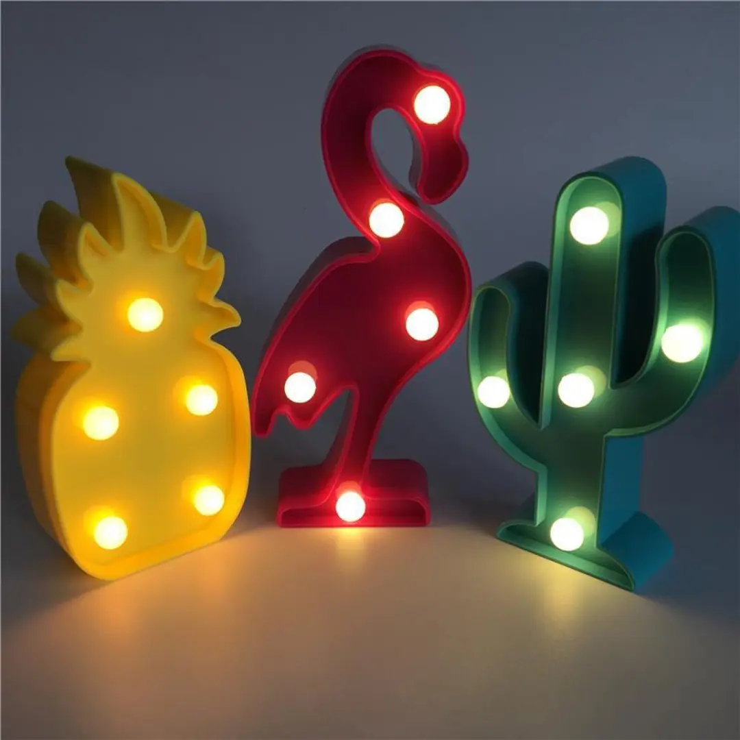 Ananas lampje met LED