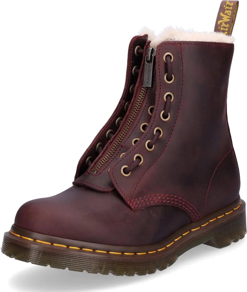 Dr. Martens dameslaars rood