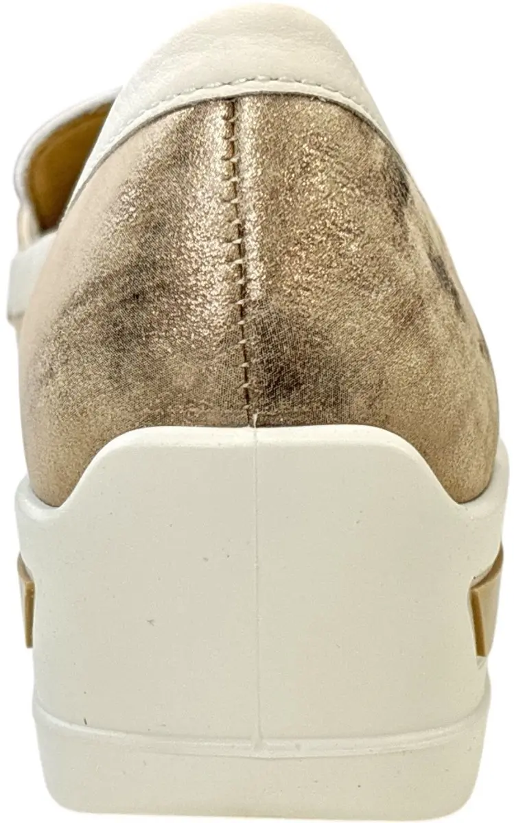 Ara Dames Ballerina's Mocassins - Off-white/Ecru/Parel 38.5