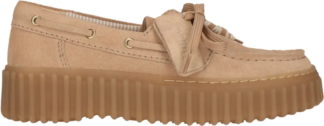 Clarks Torhill Boat Loafers - Beige - Maat 40 - afbeelding 3 van 6