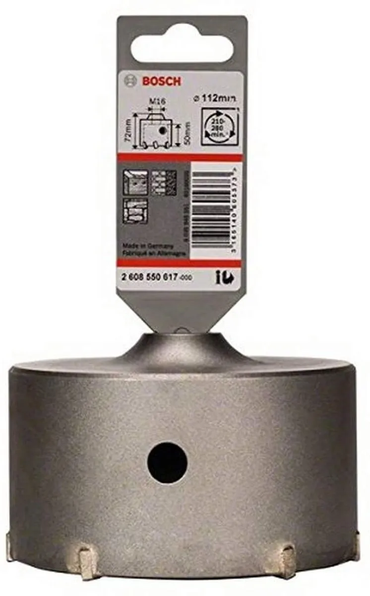 Bosch Professional SDS plus-5 Core Cutter 112mm - Beton - afbeelding 4 van 4