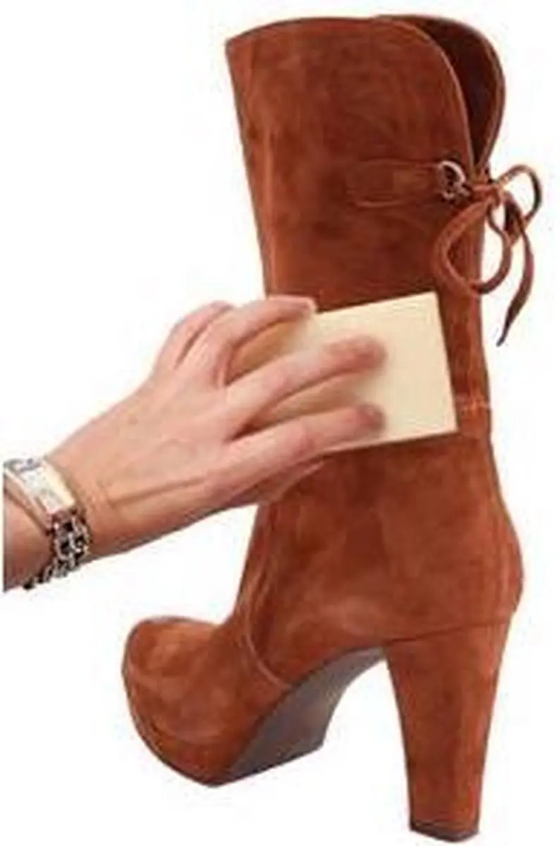 Nubuck en Suede Crepe Block
