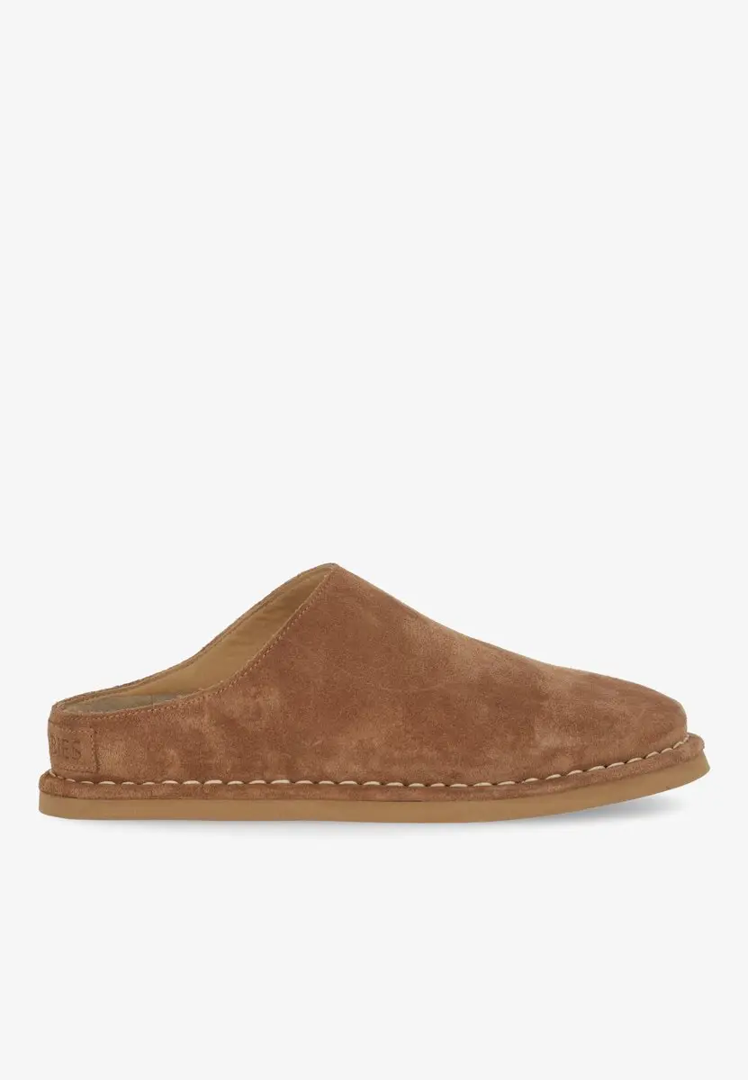 Shabbies Wilja Instappers - Dames - Camel - Maat 40