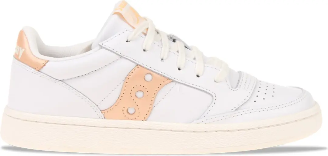 Saucony Jazz Court Wit/Zalm Dames Maat 38
