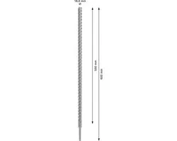 Bosch Professional SDS plus-5X Hamerboor 18mm - Beton - afbeelding 2 van 3