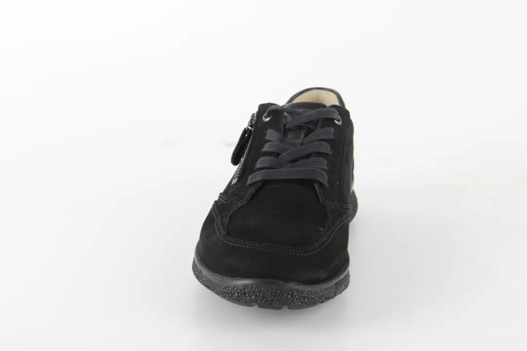Hartjes Sneaker Zwart Suede - Dames 38,5