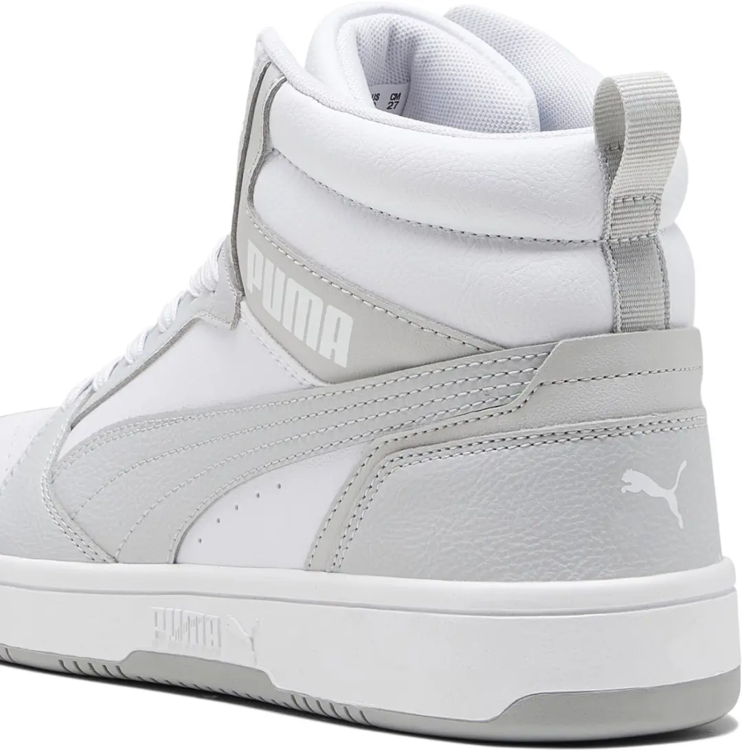 PUMA Rebound v6 Sneakers - Lichtgrijs/Wit - 37 - afbeelding 2 van 6