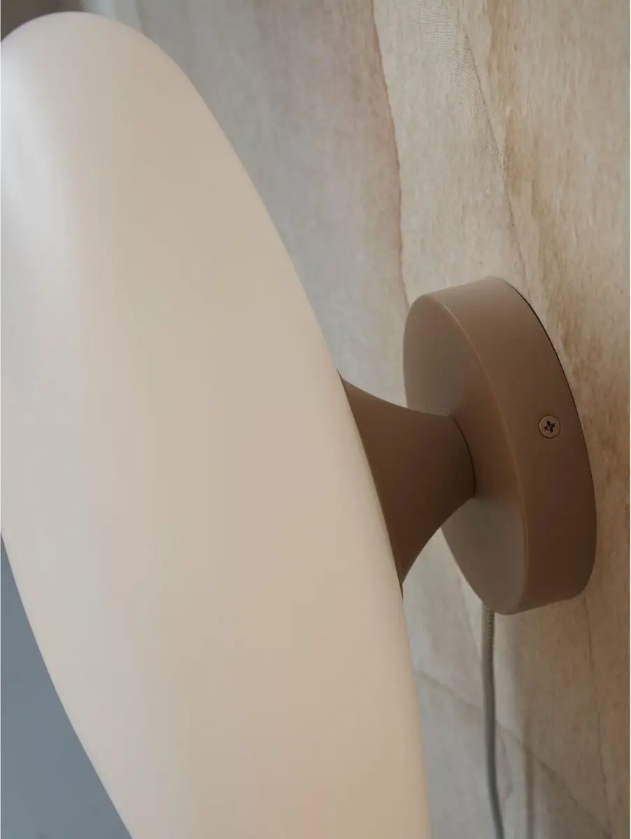 it's about RoMi Wandlamp Sapporo - Wit Ø34cm