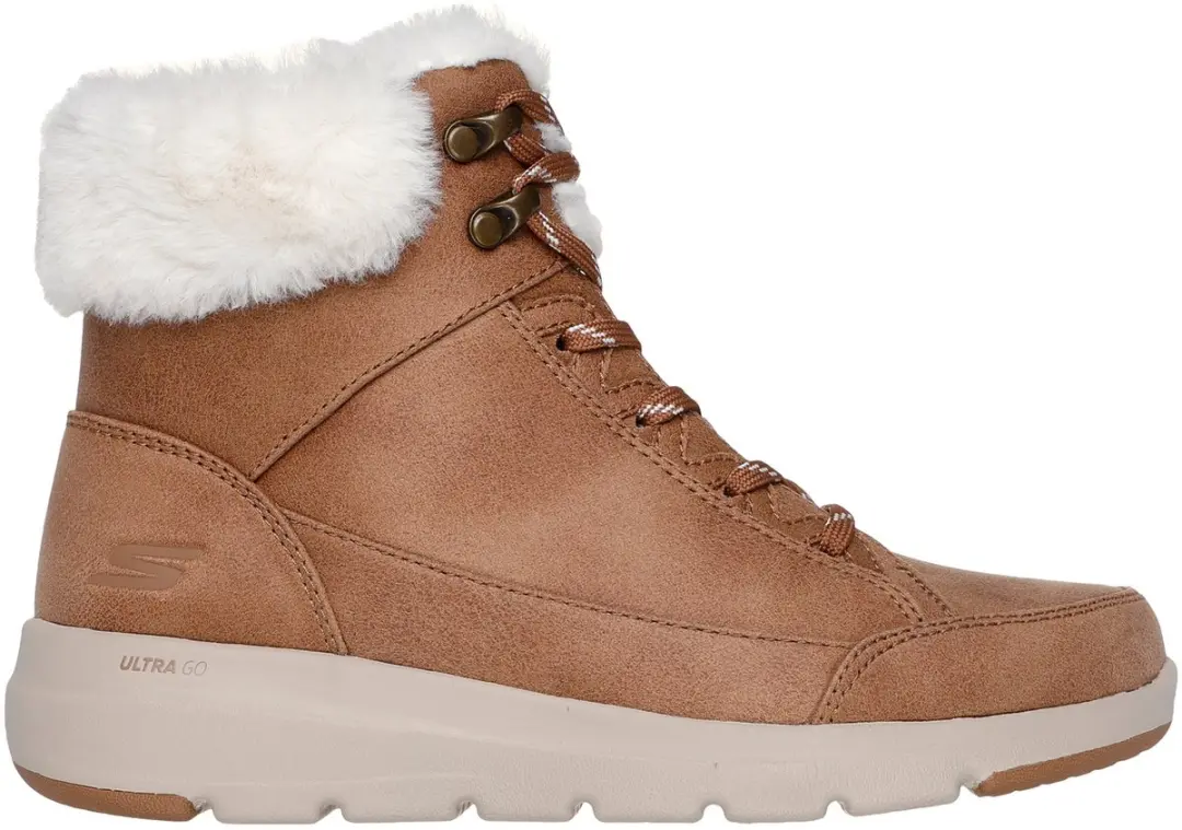 Skechers GoWalk Veterboot Glacial Ultra Cozyly 144178 CSNT Chestnut