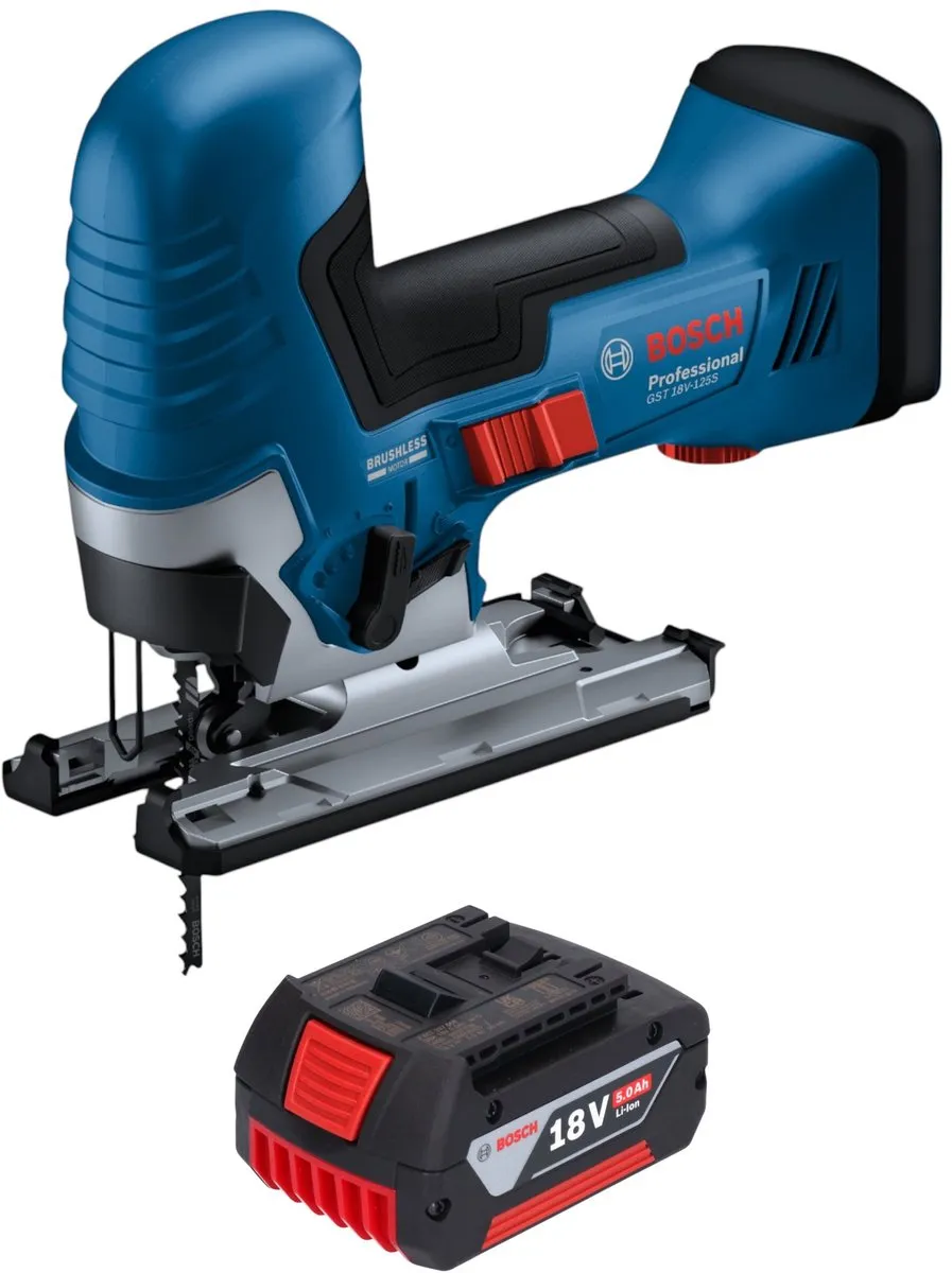 Bosch Professional GST 18V-125 S Accudecoupeerzaag 125mm