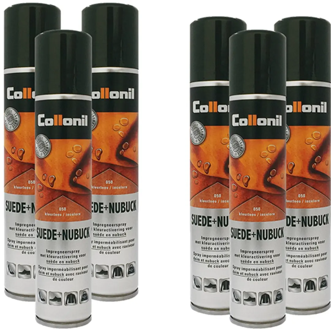 6x Suède spray & Nubuck spray