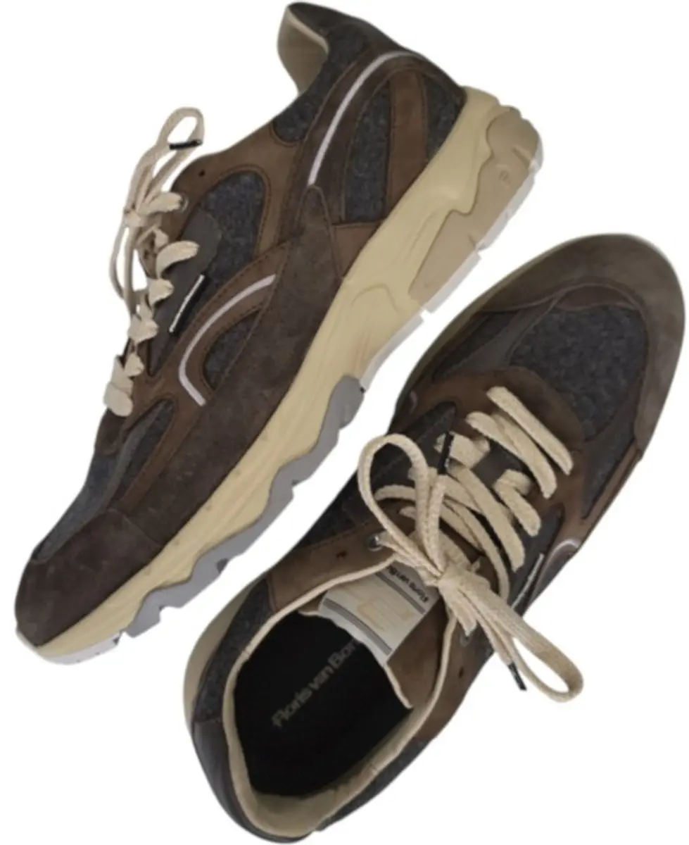 Floris van Bommel Sneaker De Rezer Taupe - 41