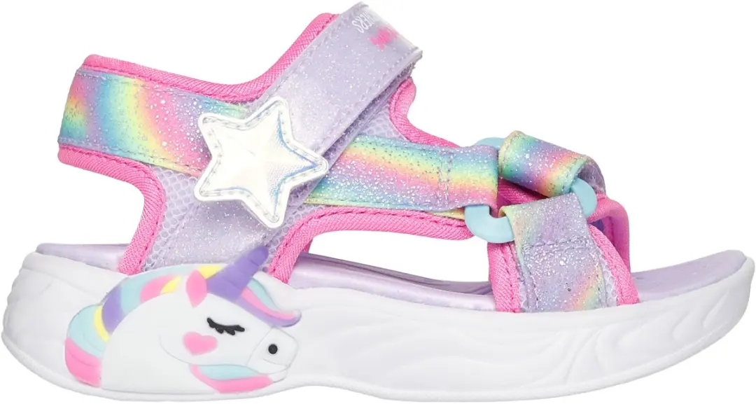 Skechers Unicorn Dreams Zandal- Dreamy
