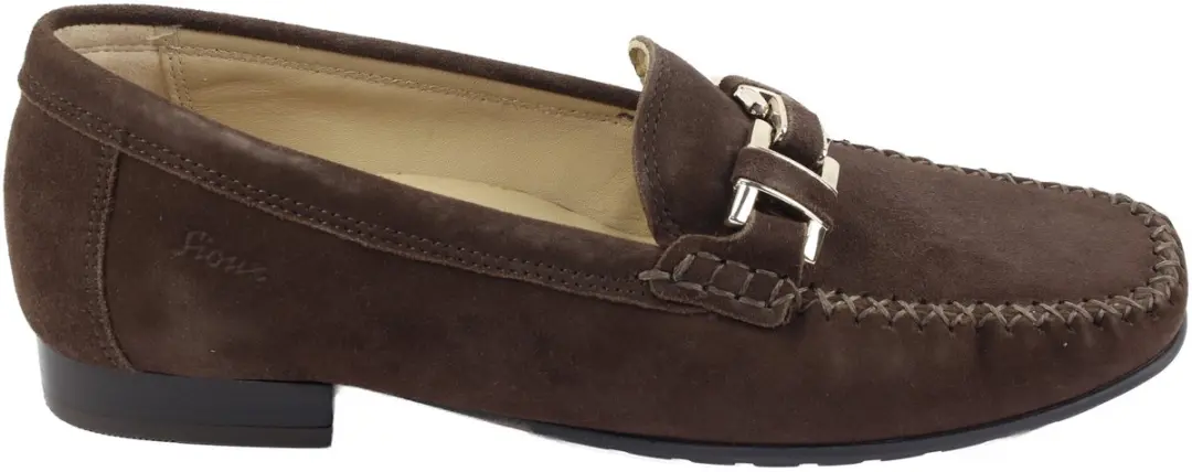 Sioux - Cambria - Instappers - bruin nubuck/suede - 37