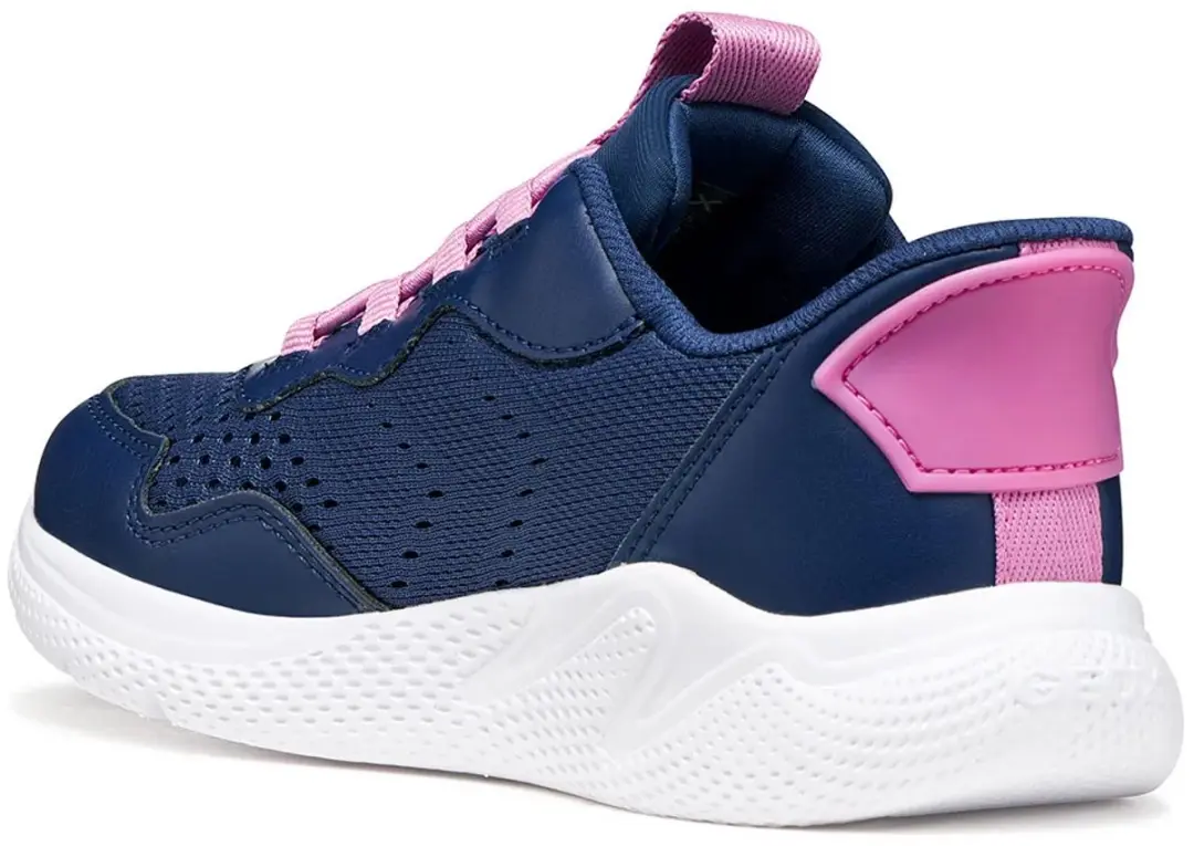 Geox Sprintye Fast In Meisjes Sneakers - Koningsblauw/Donkerroze 34 - afbeelding 4 van 6