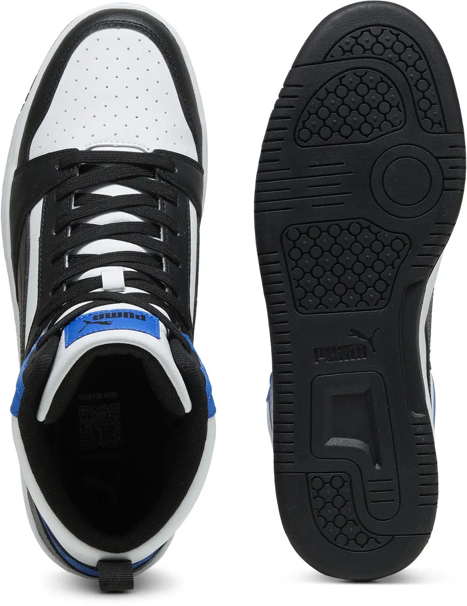 PUMA Rebound v6 Sneakers - Zwart/Wit/Team Royal - afbeelding 5 van 6