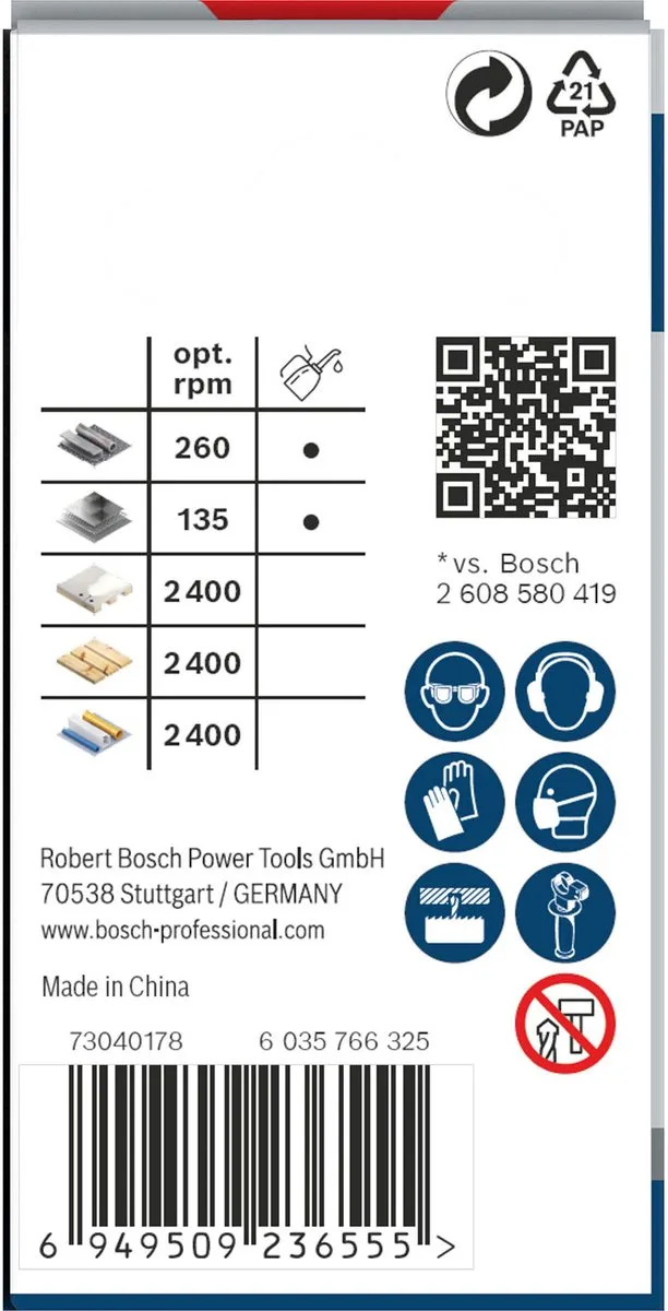 Bosch Professional Multimateriaal Gatenzaag 33mm - 26089... - afbeelding 6 van 6