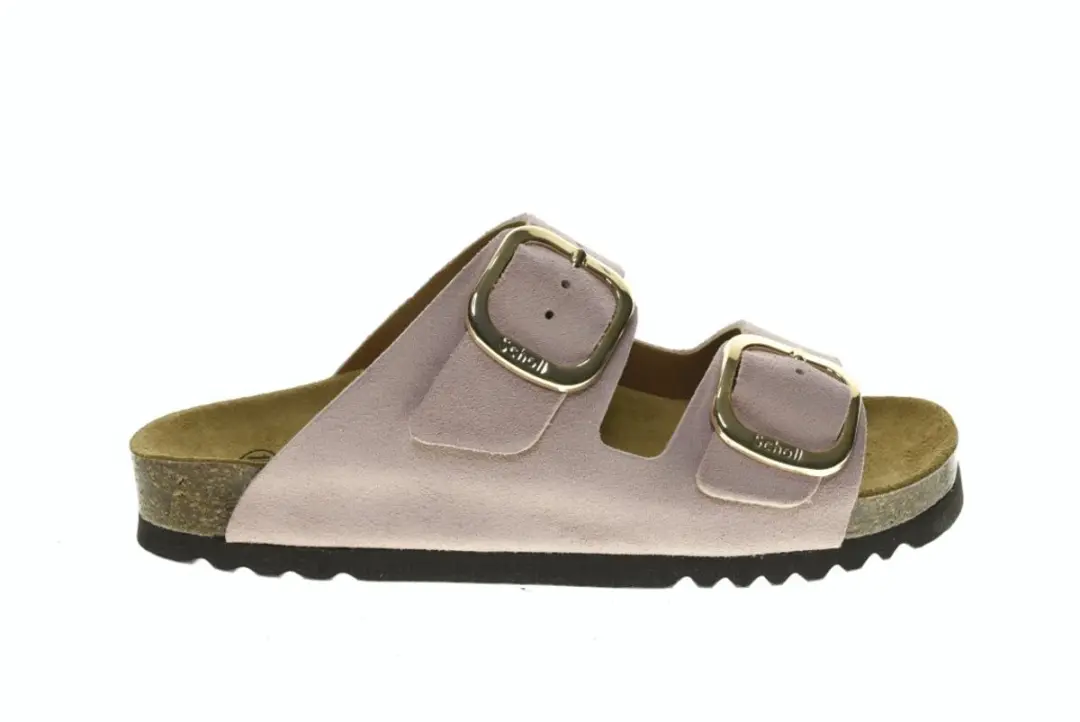 Rose Leder Slipper Scholl Noelle maat 42