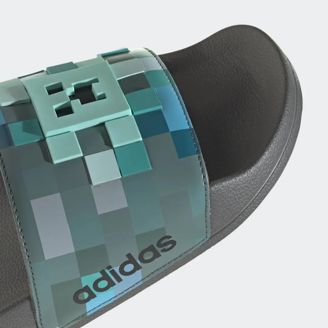 adidas Adilette Shower Minecraft Badslipper HQ2584 - afbeelding 2 van 6