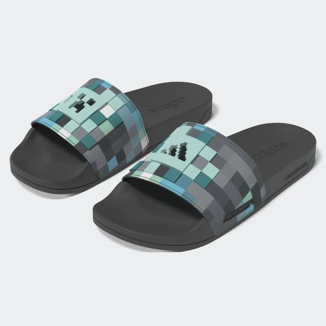 adidas Adilette Shower Minecraft Badslipper HQ2584 - afbeelding 4 van 6