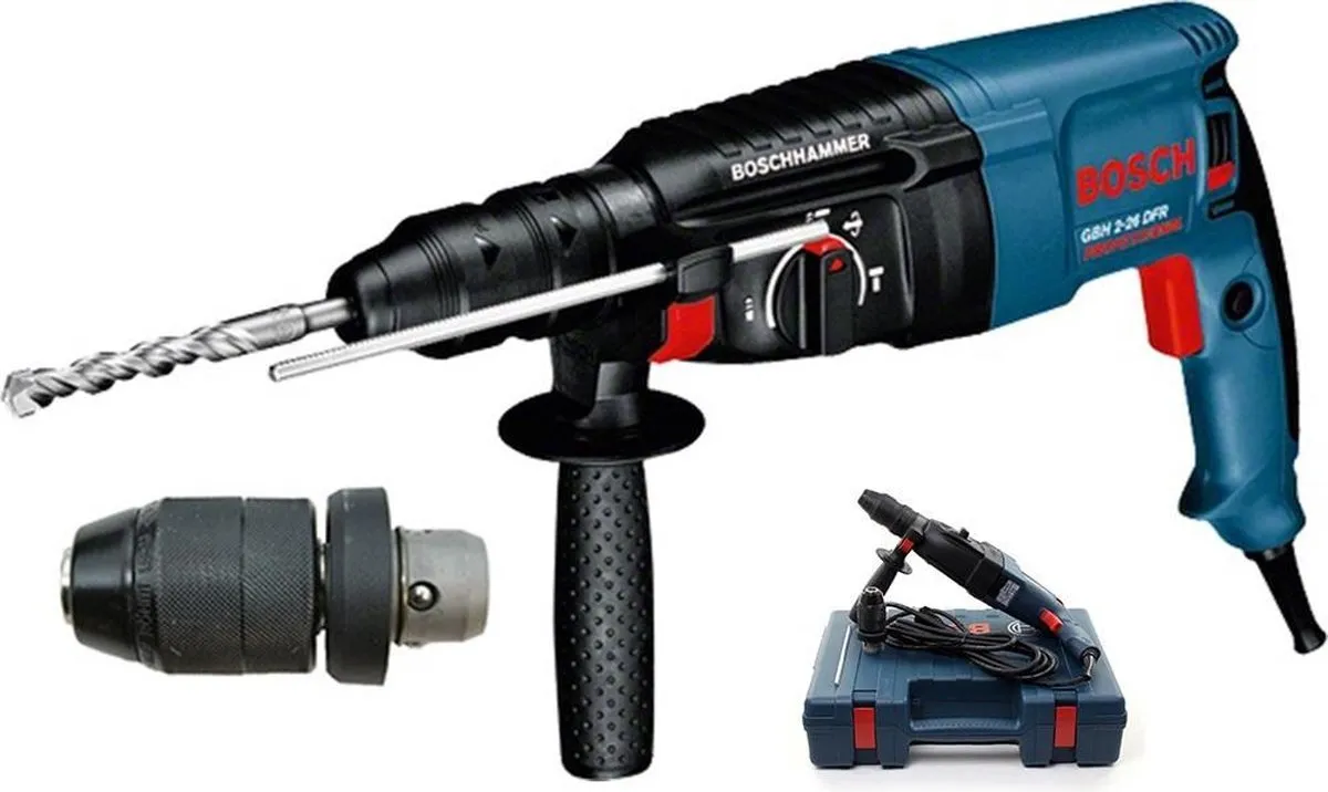 Bosch Professional GBH 2-26 DFR Boorhamer 800W - afbeelding 3 van 6