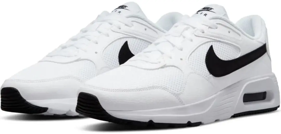 Nike Air Max SC Heren Sneaker - 46 - Wit/Zwart - afbeelding 5 van 6