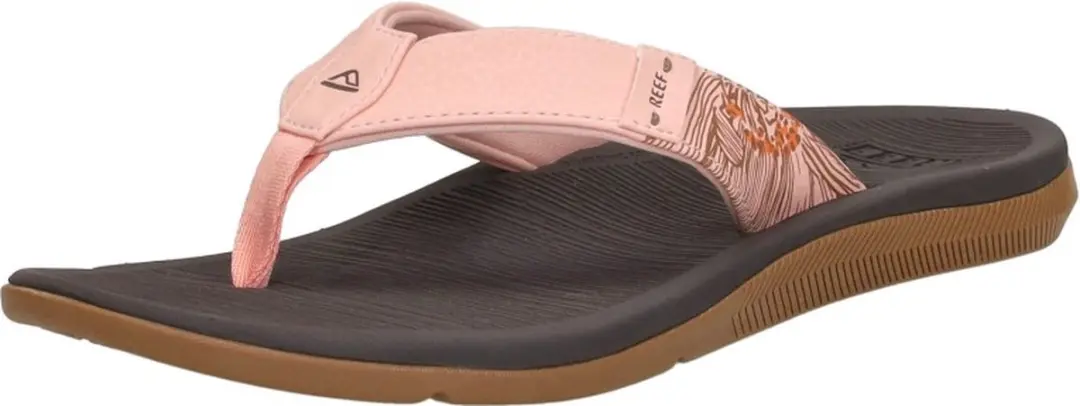 Reef Santa Ana Teenslipper 36 - Zwart dessin - afbeelding 4 van 6