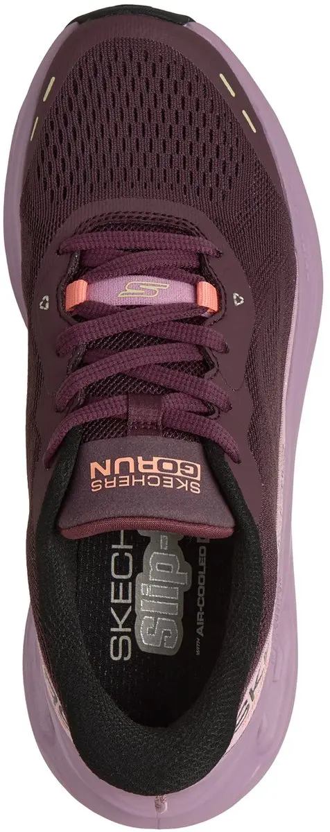Skechers Max Cushioning Glide-Step Caledonia Dames Sneakers - Bordeaux - afbeelding 5 van 5