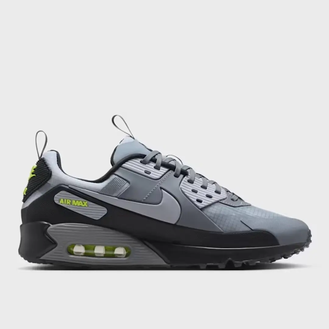 Nike Air Max 90 Drift - Maat 45 - Grijs/Zwart/Groen - afbeelding 3 van 6