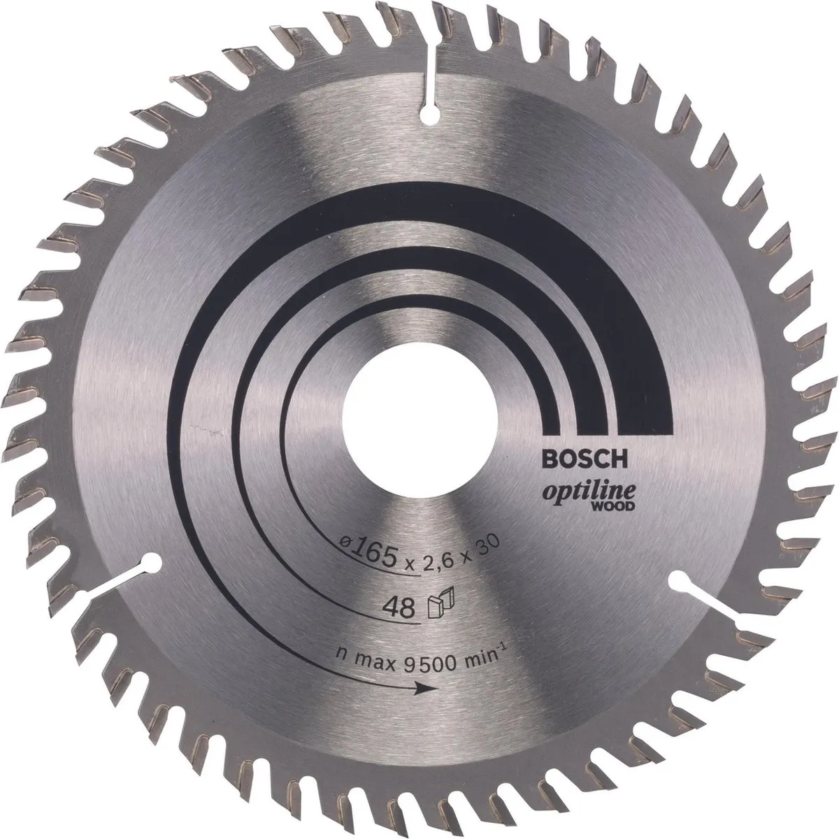 Bosch Professional Cirkelzaagblad Optiline 165mm Hout