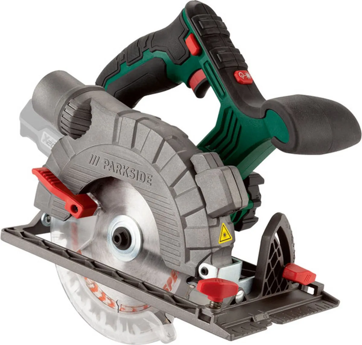PARKSIDE Accu-handcirkelzaag 20V 2Ah - 150mm - Inclusief zaagblad