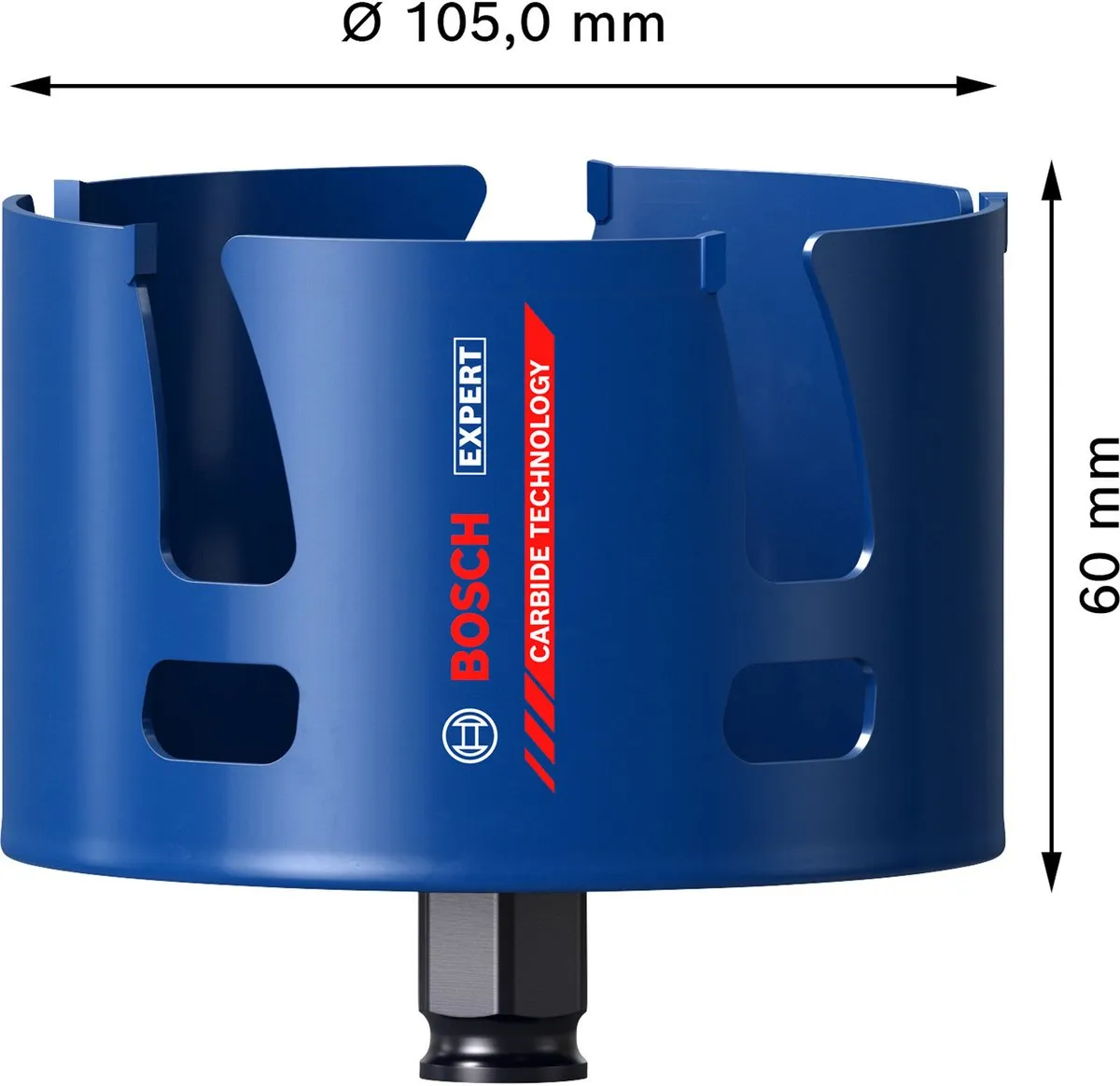 Bosch Professional Expert Gatzaag 105x60mm Metaal - 2608900481
