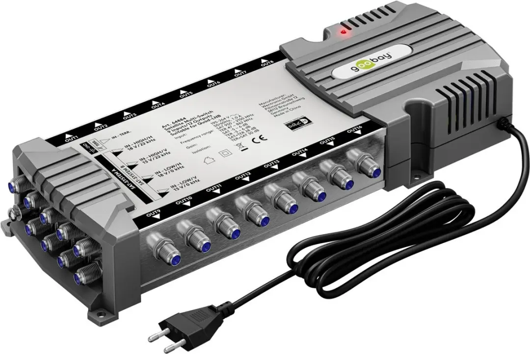Goobay Sat Multi-Switch 9/16