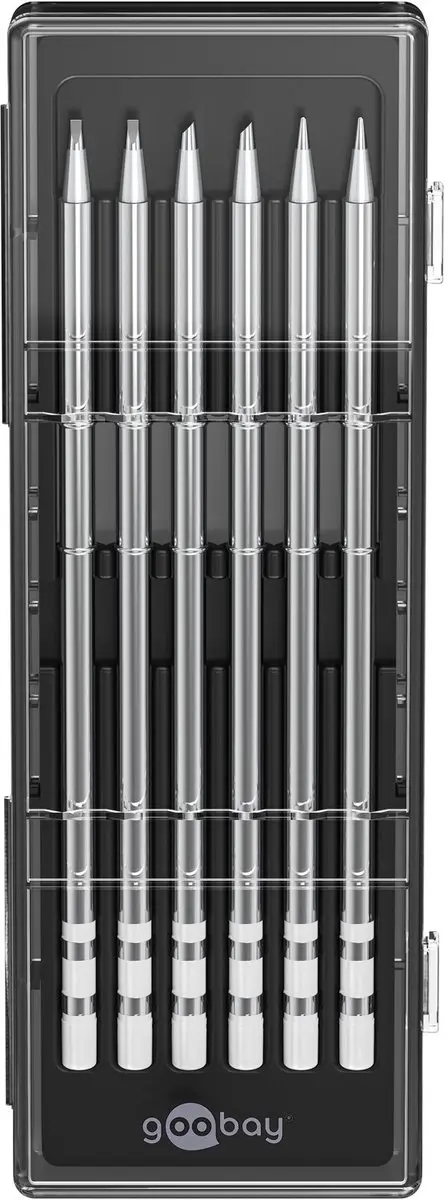 Goobay 80479 Soldeerpunten - 6 Stuks (3 Modellen)