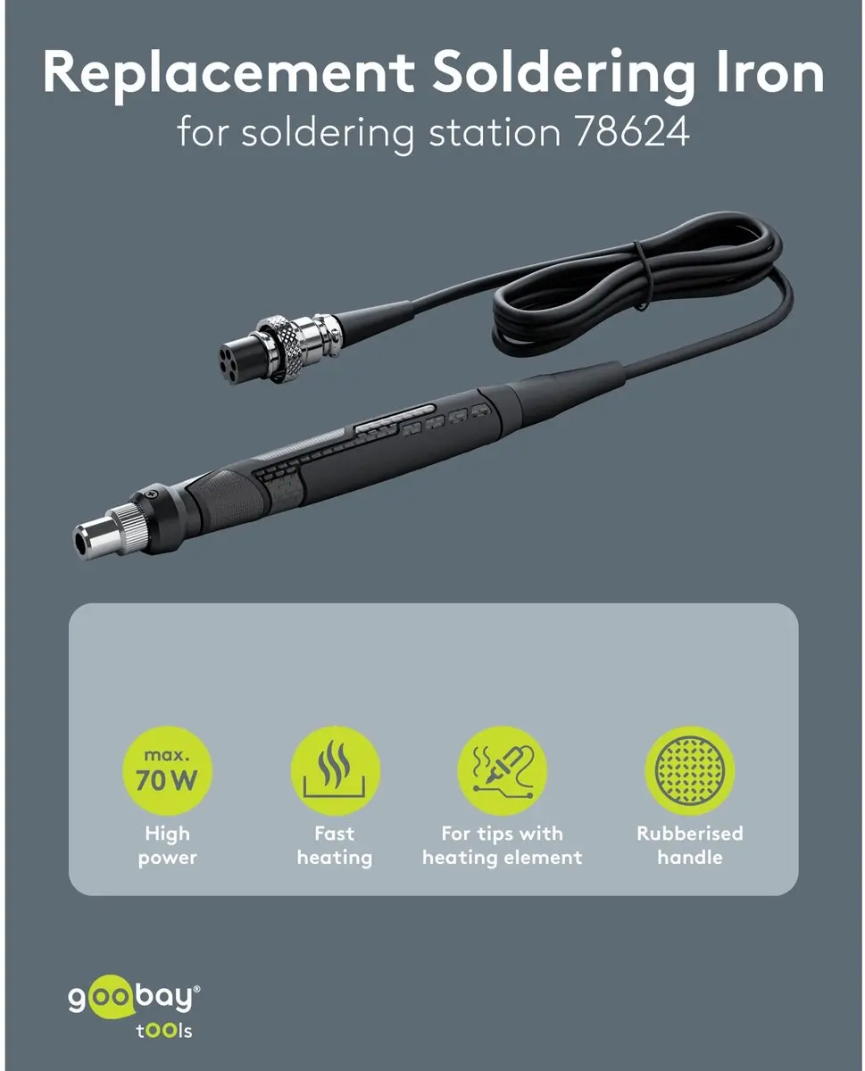 Goobay Tools Reserve-soldeerbout 70W - 78624