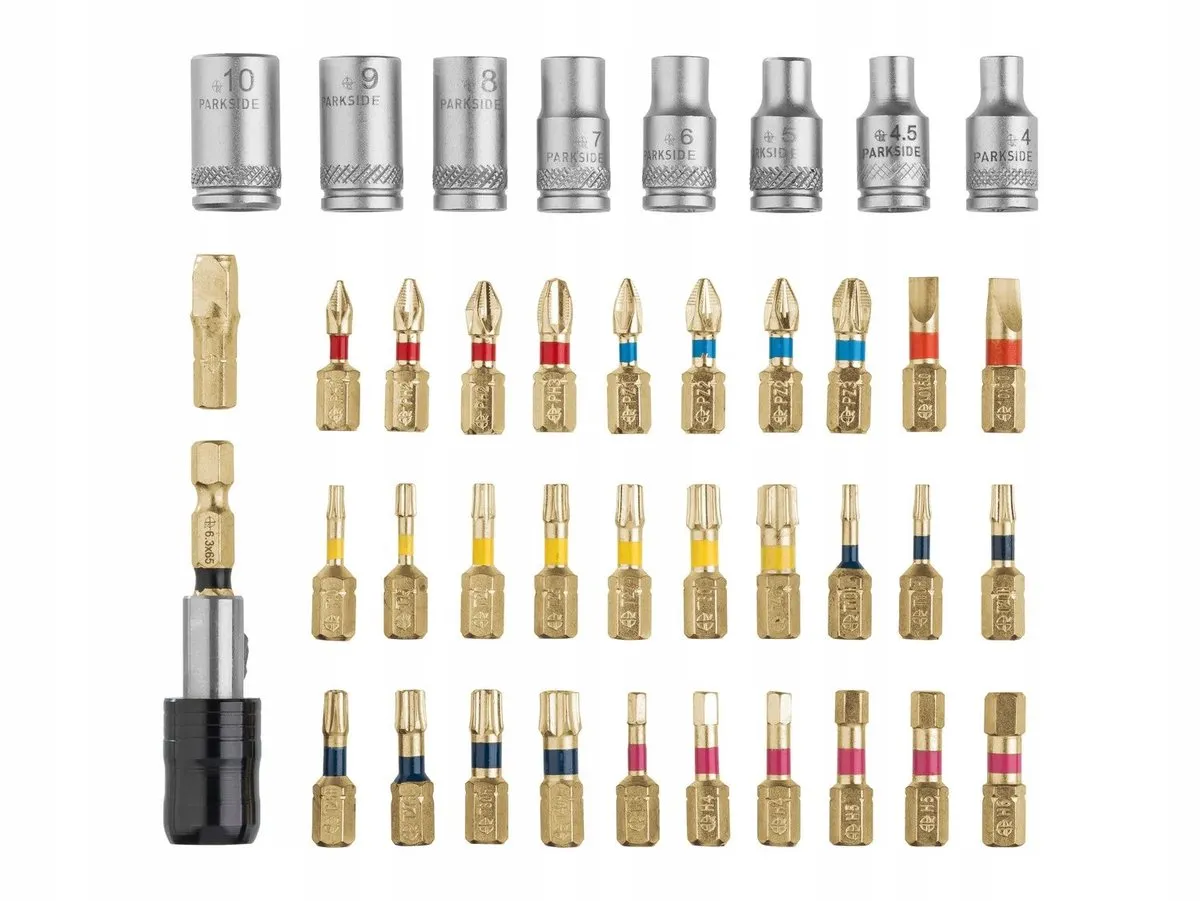 Parkside Performance 40-delig Bitset met Dopsleutels