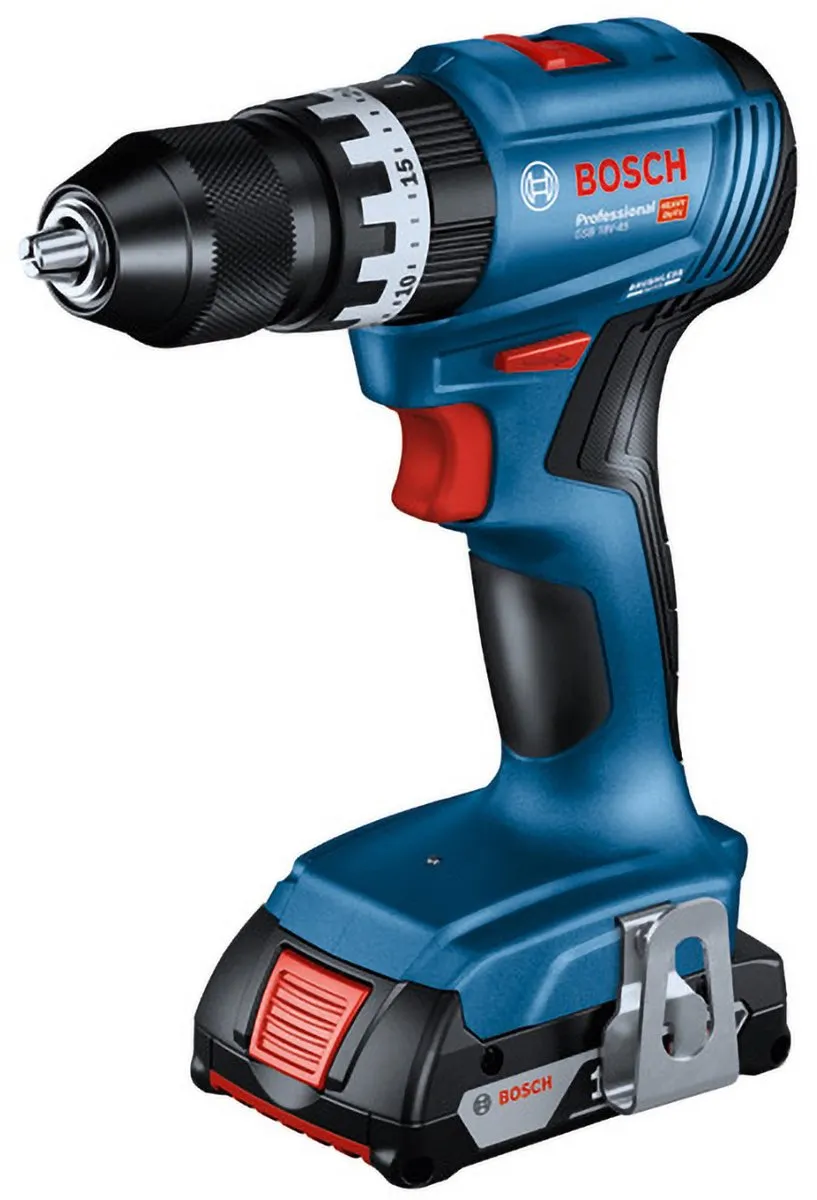 Bosch Professional GSB 18V-45 Klop-/Schroefboormachine 18V - 2 Snelheden