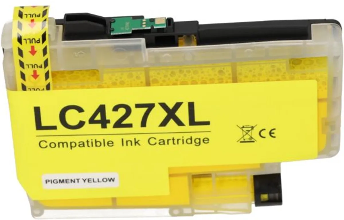 PrintAbout LC-427XLY Inktcartridge Geel - 5500 pagina's