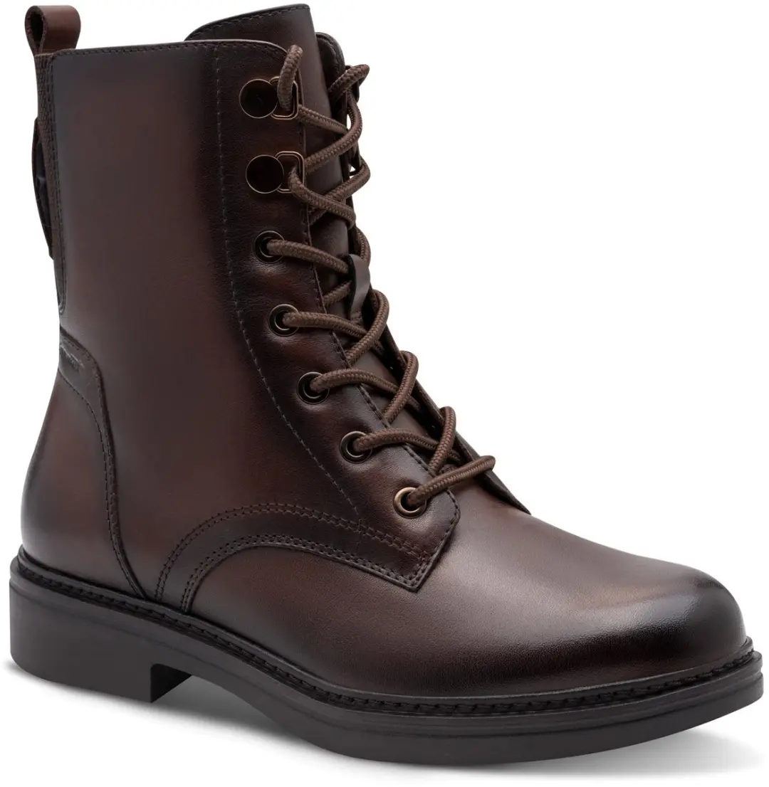 Tamaris WIDE FIT Dames Enkellaarsje 8-85107-43 304 H-breedte Maat: 36 EU