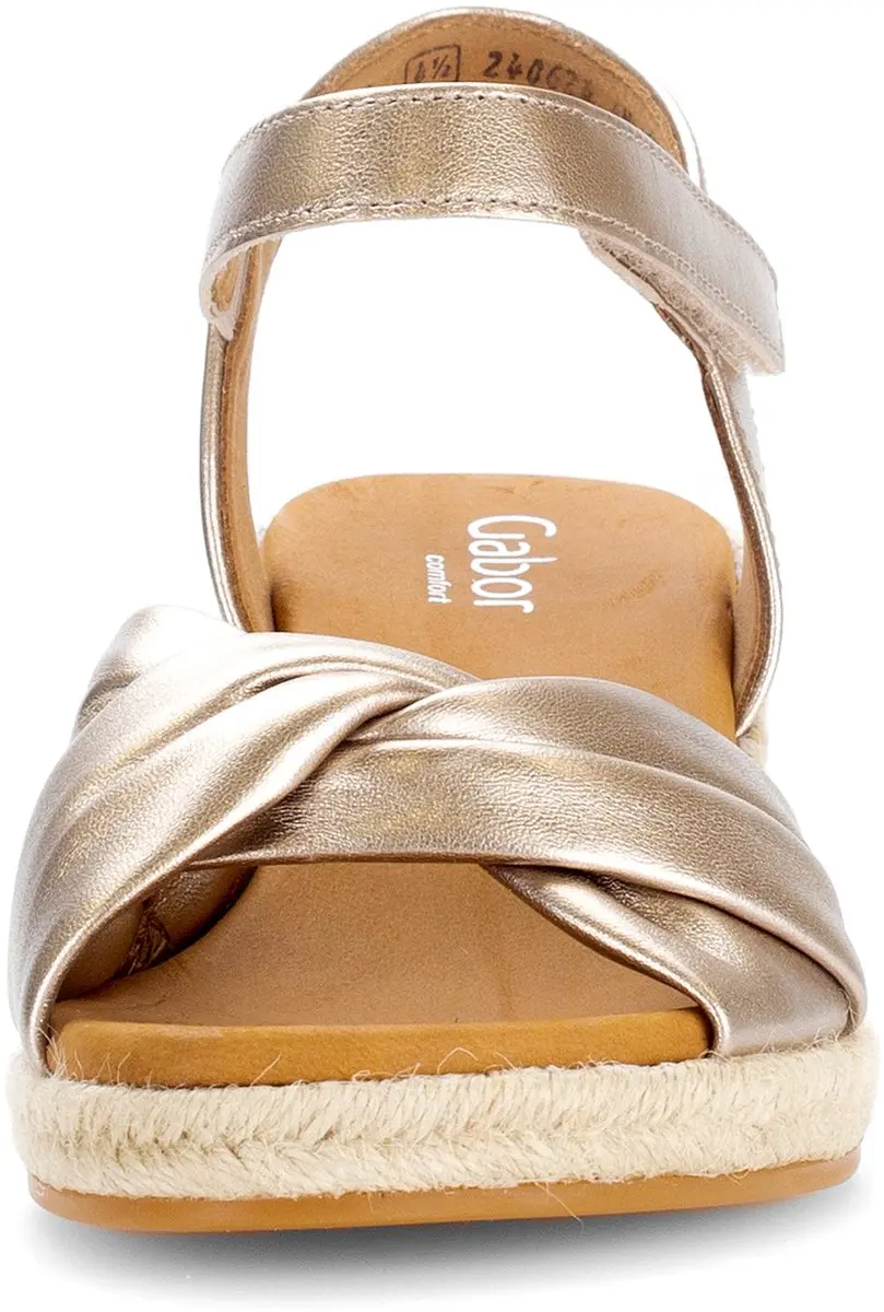 Gabor Dames Sandalen - Zilver - Maat 41 - afbeelding 6 van 6