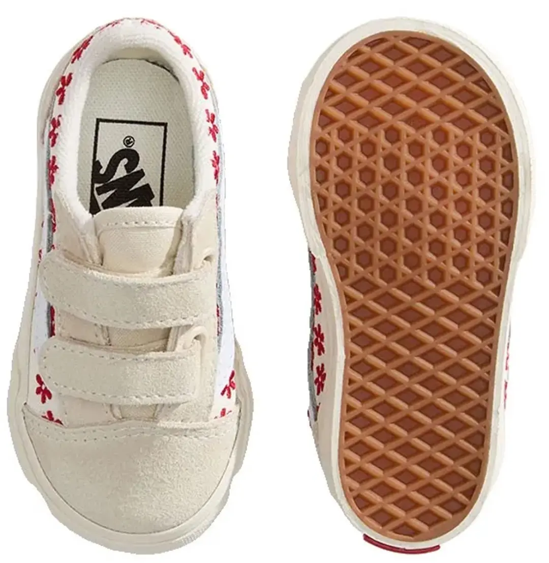 Vans Old Skool Peuterschoenen - 25.5 - Racing Red