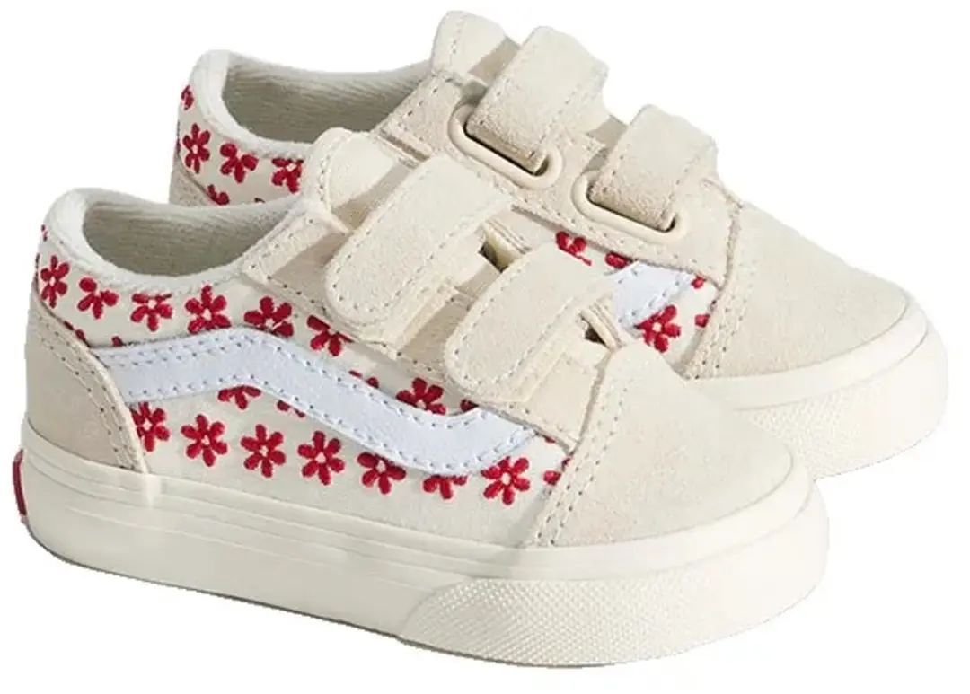 Vans Old Skool Peuterschoenen - 25.5 - Racing Red