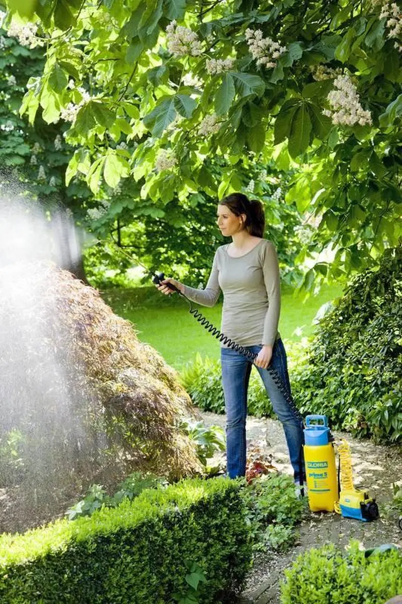 Gloria Prima 5 Comfort Drukspuit 5L - Spiraalslang
