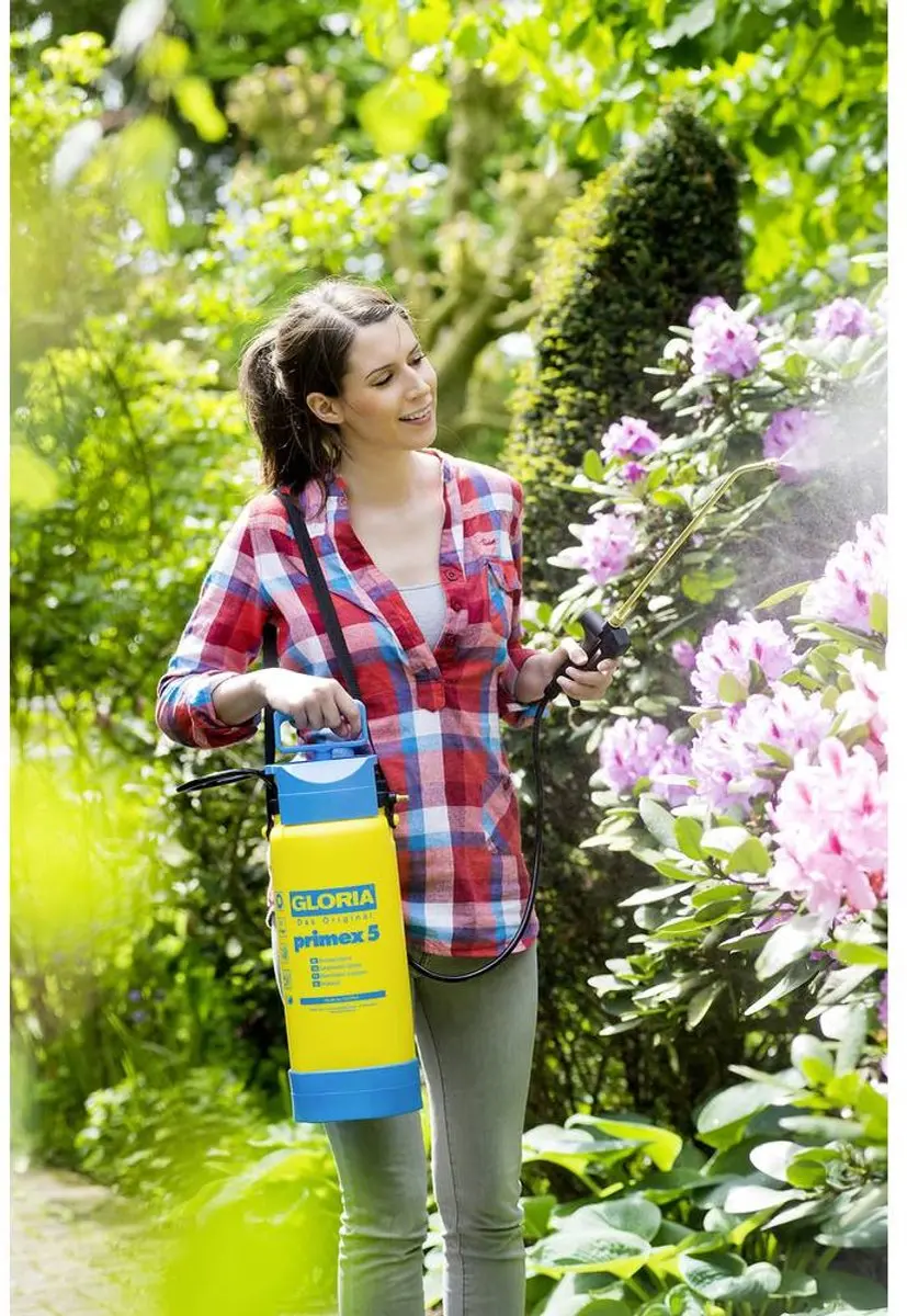 Gloria Primex 5 Drukspuit 5L - Geel/Blauw