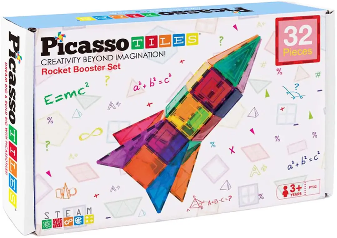Tactic Picasso Tiles PT32 Magnetische Tegels - 32-delig