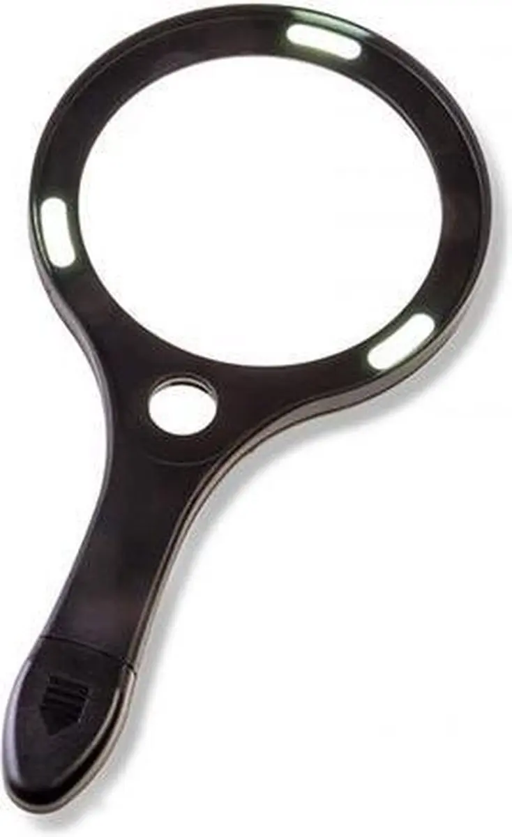 Carson Steelloep AS-95 LED 110mm Acryl - Zwart - afbeelding 5 van 6