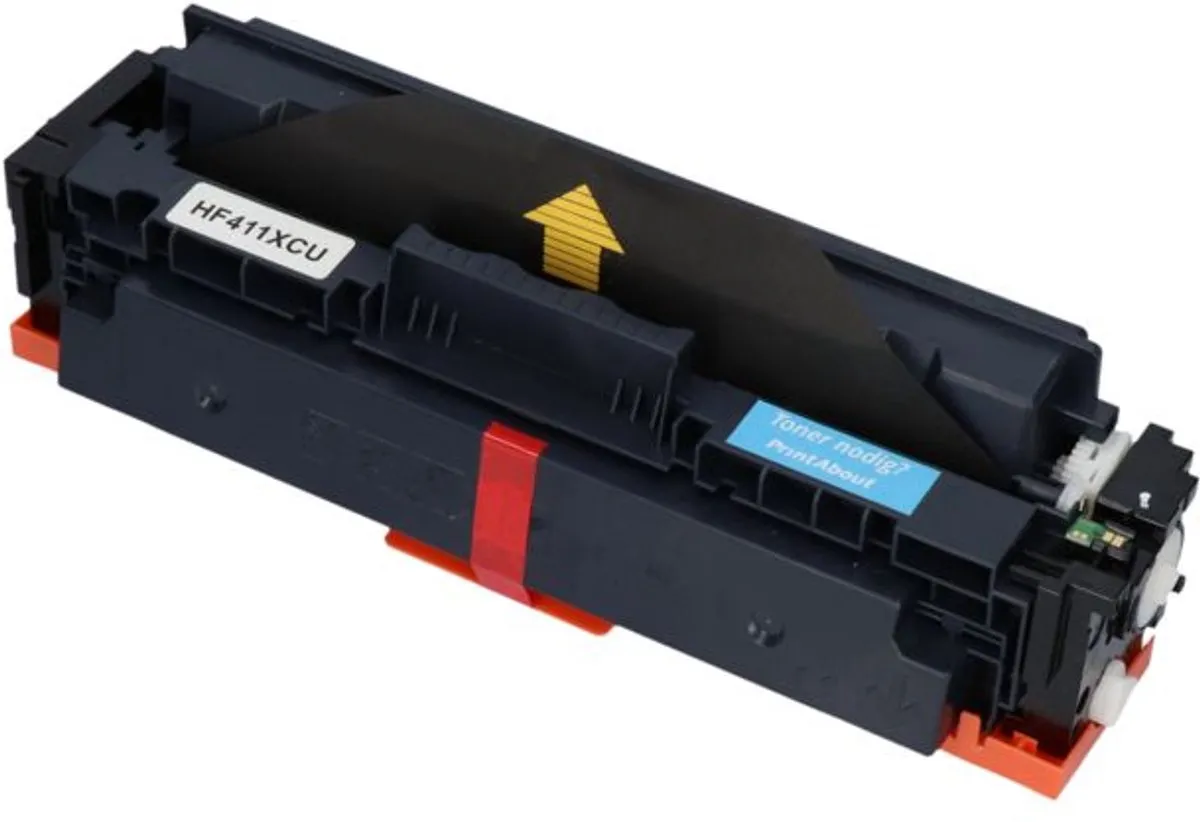 PrintAbout CF411X Tonercartridge Cyaan - 5.500 pagina's